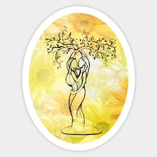 Tree of Love Sticker